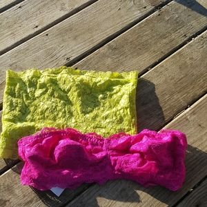 Women's LARGE strapless bra bundle